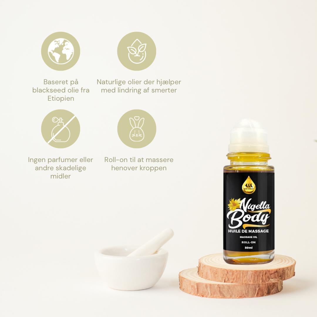 Blackseed Krops- og Massageolie - 50ml