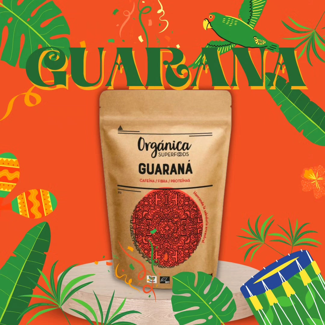 Guarana Pulver fra Brasilien - Økologisk, 100g