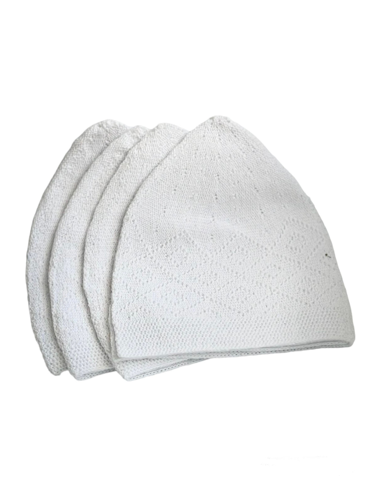 Hvid Kufi Hat