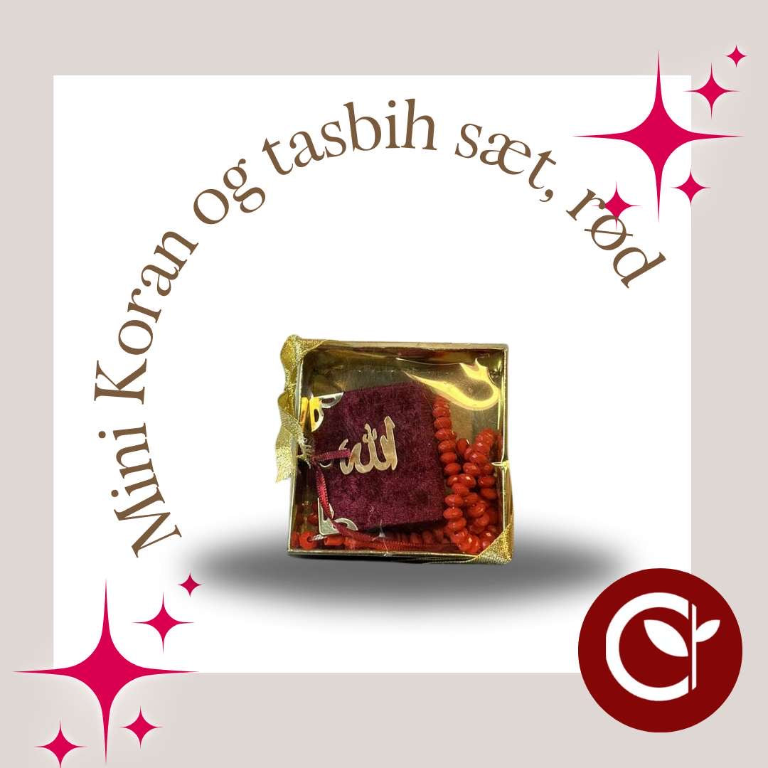 Lille Gaveæske m. Mini Koran & Tasbih